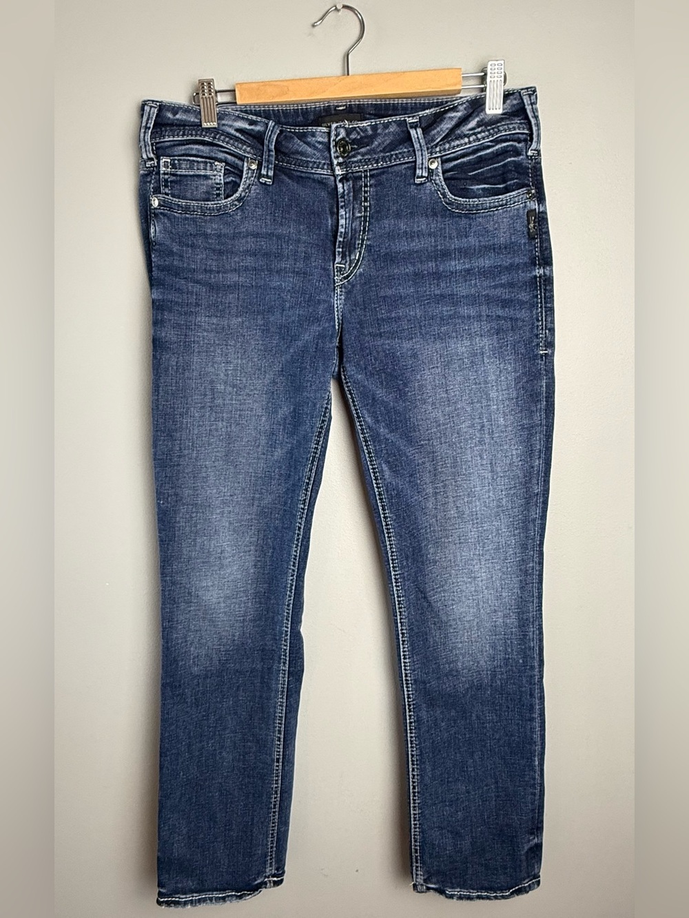 Silver Jeans Women's Midnight Blue Skinny Jeans
